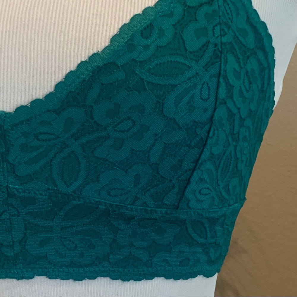 M NWT Free People Galloon Lace Racerback Back Bra - Picture 7 of 11